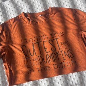 Orange Pumpkin Patch Shirt